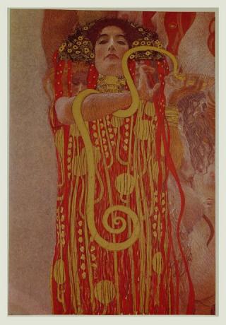 gustav klimt muurschildering universiteit van wenen