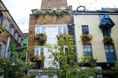 Oude gebouwen in centraal Londen