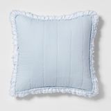 Raw Edge Pillow Sham 