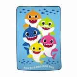 Baby Shark Kids Pluche Deken