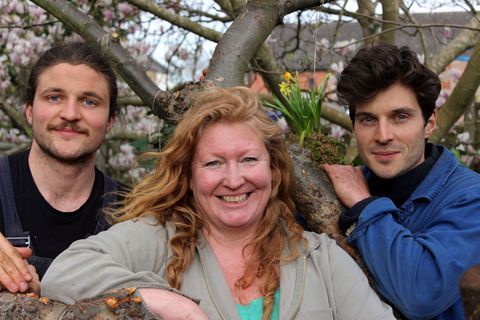 Garden Rescue - serie twee - Charlie Dimmock, David Rich, Harry Rich - de rijke broers