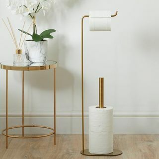 Curves gouden toiletbutler