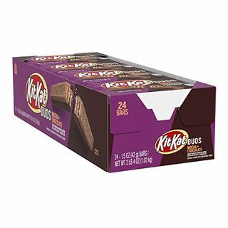 Kit Kat Duos Mocha Crème and Chocolate Wafer Candy, 1,5 oz repen (24 stuks)