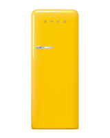 Smeg 9.22 cu ft. Boven-vriezer koelkast, geel