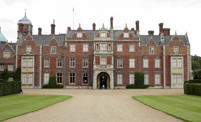 algemeen beeld van Sandringham House