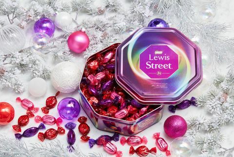 John Lewis 'Quality Street' pick and mix 'pop-up rendement met exclusieve Quality Street sweet genaamd' Crispy Truffle Bite '