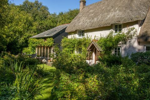 huisje met rieten dak te koop in Dolton, Winkleigh, Devon