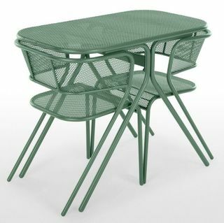 Tice Garden Compact Bistro Set, Groen