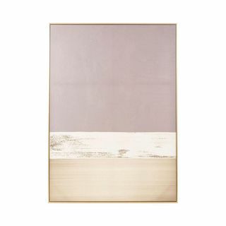 Giada abstract canvas in grijs en beige