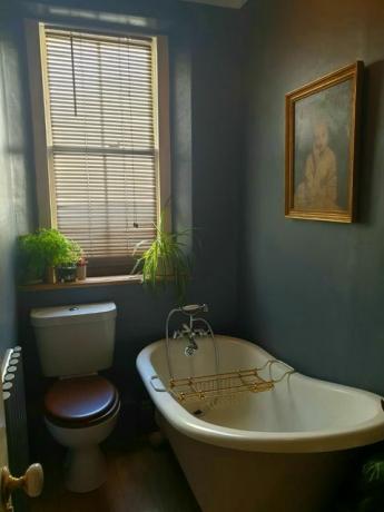 vintage geïnspireerde badkamer