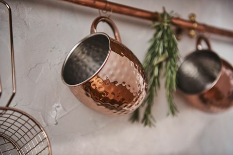 Wilko Moscow Mule Mug Copper Effect