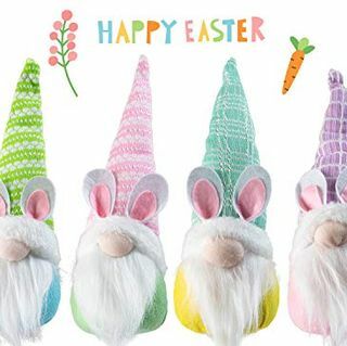  Easter Bunny Gnome Set