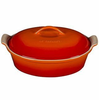 Heritage overdekte ovale braadpan, 4 qt.