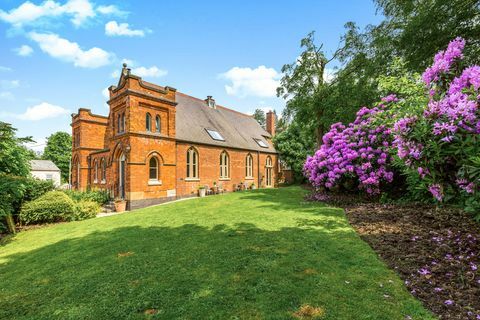 Voormalige methodistische kerk huis conversie in het dorp Coleorton