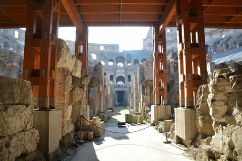 Romeins colosseum schoon interieur