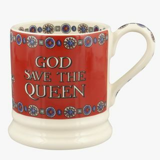 Queen's Platinum Jubilee God Save The Queen 12 Pint Mok