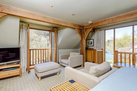 Dinham Weir House - The Linney - Ludlow - slaapkamer suite - Strutt & Parker