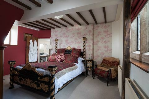 Bath Lodge Castle - Norton St Philip - Savills - slaapkamer