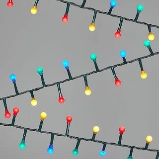 500 LED Berry Lights, Multi, L19m