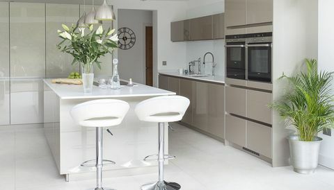 moderne keuken-breakfast-bar