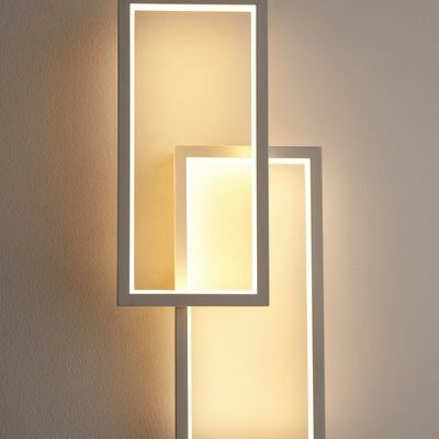 John Lewis & Partners Angles LED wandlamp, wit