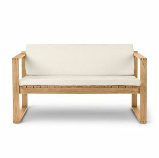 BK12 Loungebank Onbehandeld Teak