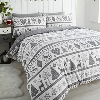 Quilt Dekbedovertrek Kerst beddengoed set