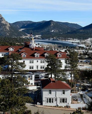 het populaire stanley hotel in estes park, colorado