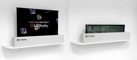 LG oprolbare tv