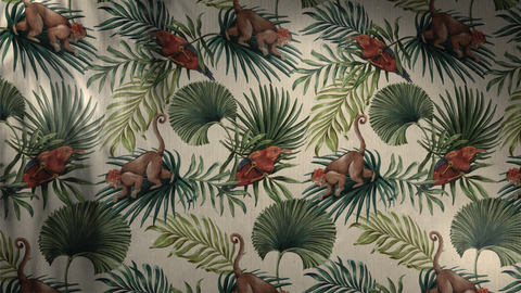 een wallpaper uit de openingscredits van hbo's the white lotus