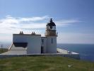 Historische Stoer-vuurtoren in Sutherland, Schotland is op de markt