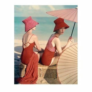 Vogue - januari 1959 - Under Parasols